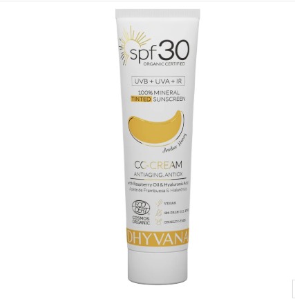 Dhyvana CC Amber Honey SPF30 sävytetty aurinkovoide